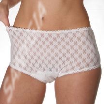Culotte periodique SANYGIA culotte periodique Arielle dentelle blanche